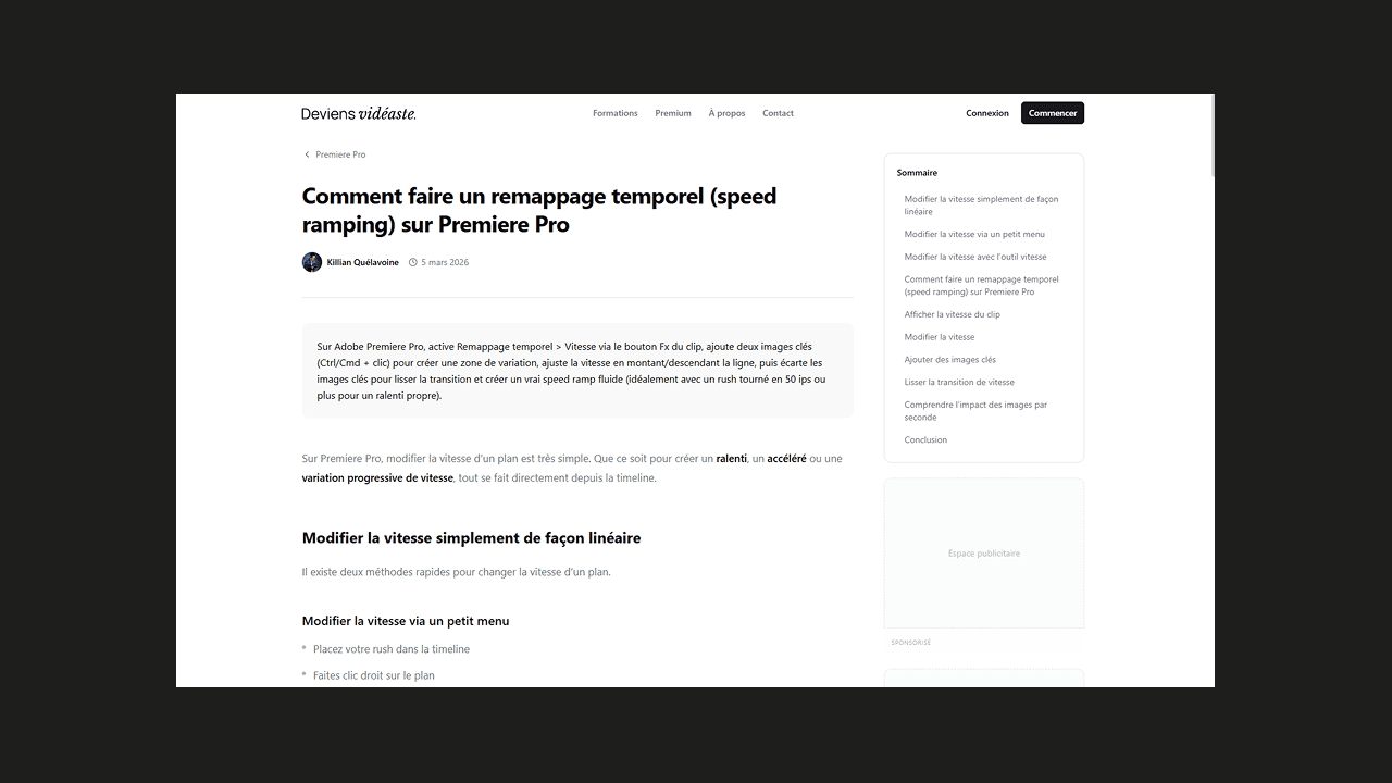Deviens Vidéaste 5